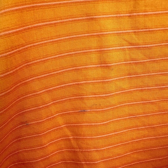 Columbia Orange Printed Wide Strap Square Neck Pocket Casual Sundress Size Large - Picture 10 of 15